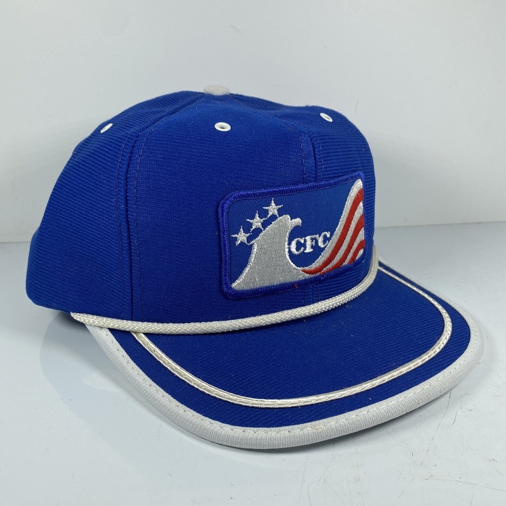 CFC Baseball Cap‎ Hat Snapback Patch Workwear USA OSFA Nylon Rope Patriotic
